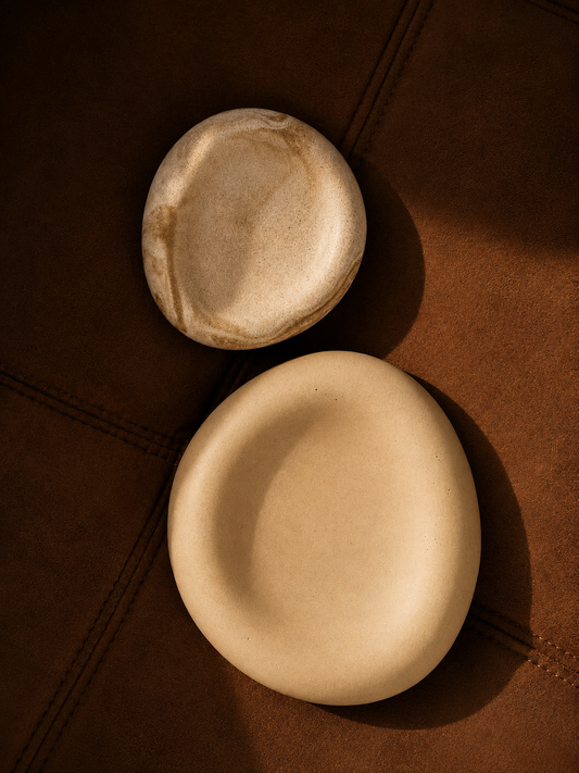 Irregular Trinket Dish Pair