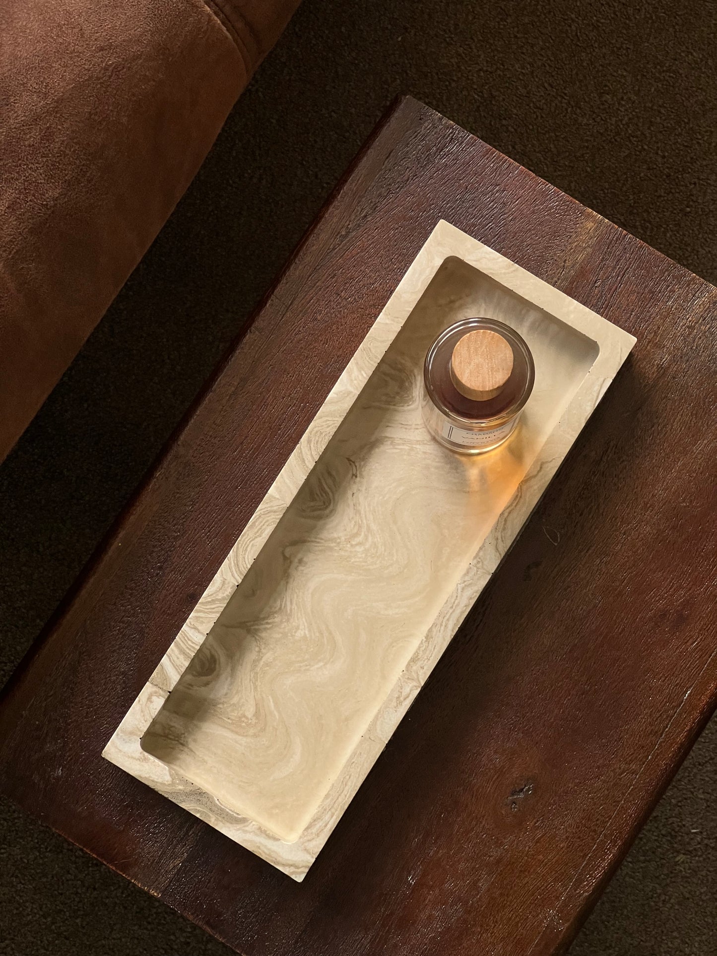 Rectangular Marble Tray