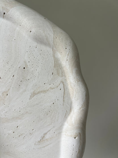 Cloud Tray - Travertine
