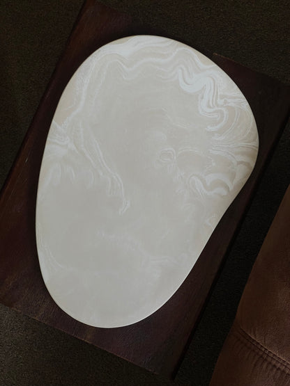 Large Marble Effect Tray