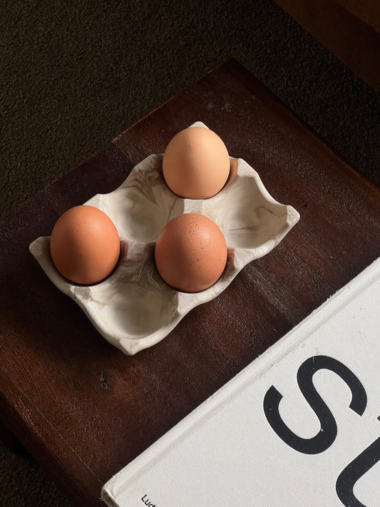 Marble Egg Tray