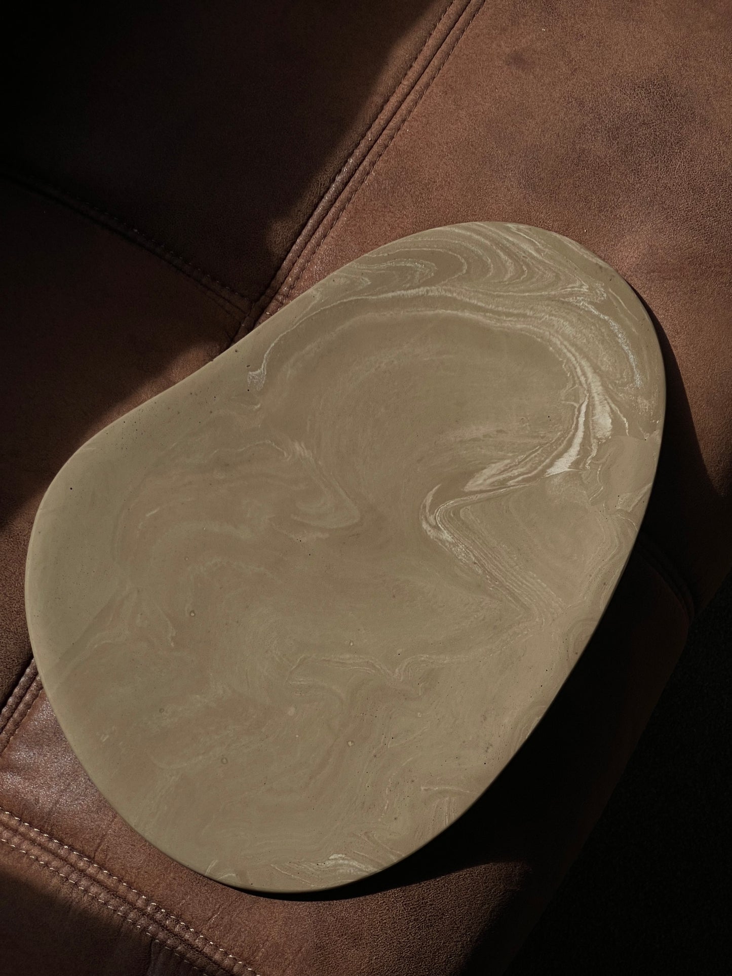 Large Marble Effect Tray