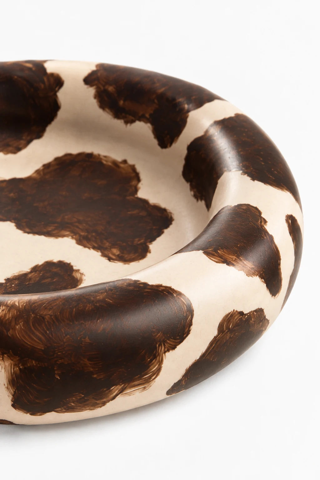 Decorative Cow Print Tray