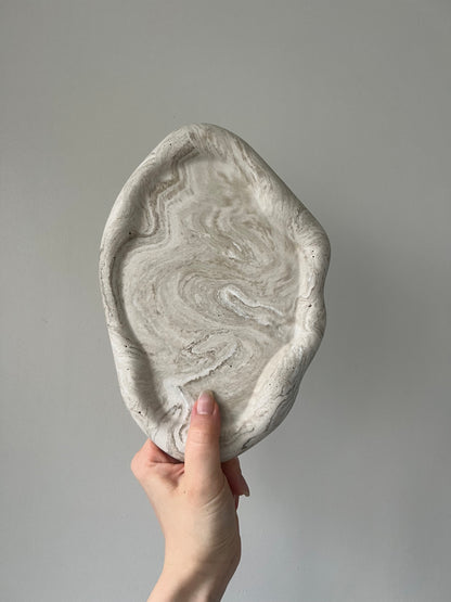 Cloud Tray - Limestone