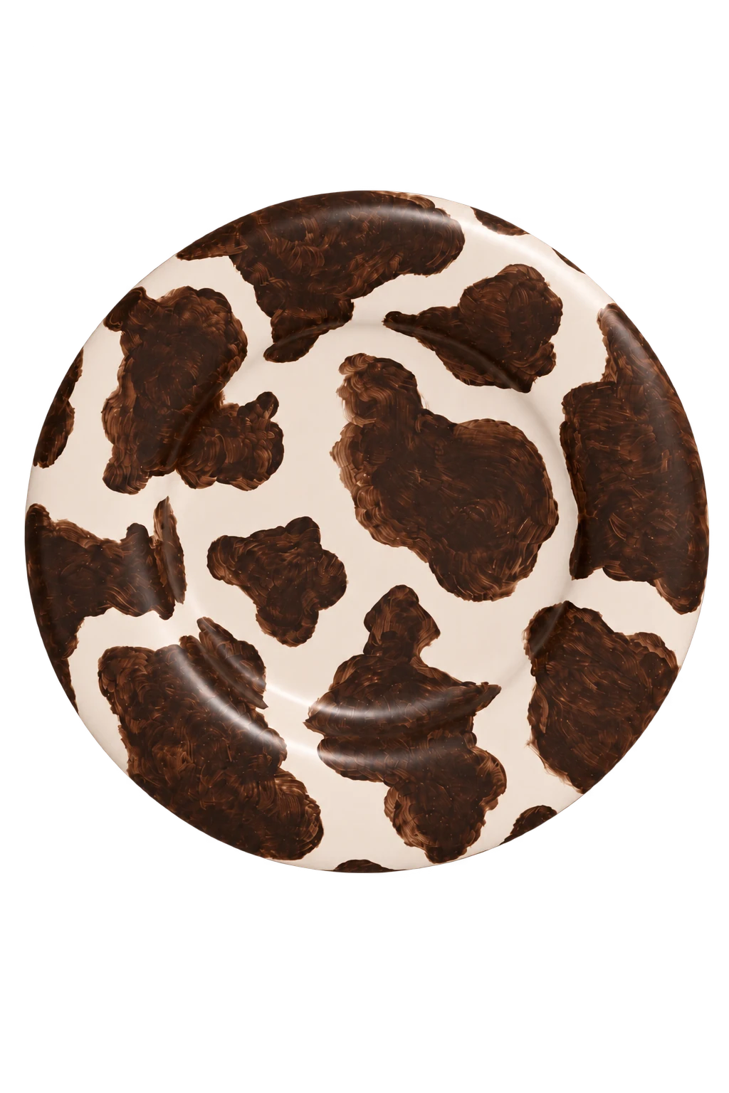 Decorative Cow Print Tray