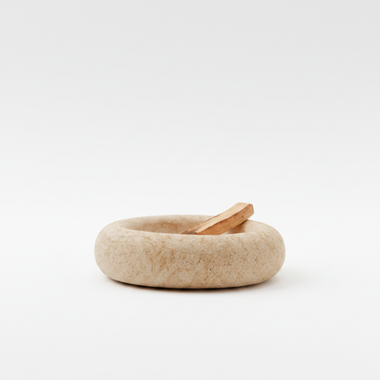 Studio shot - bowl with palo santo